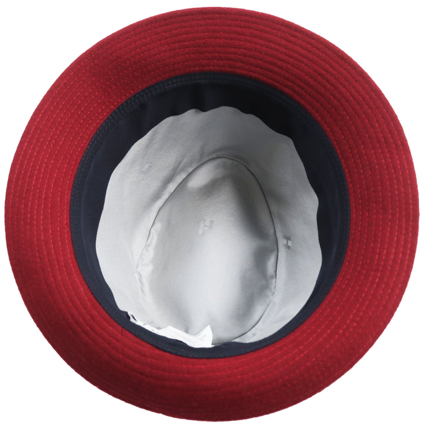 HERMES hat cashmere Bordeaux 57