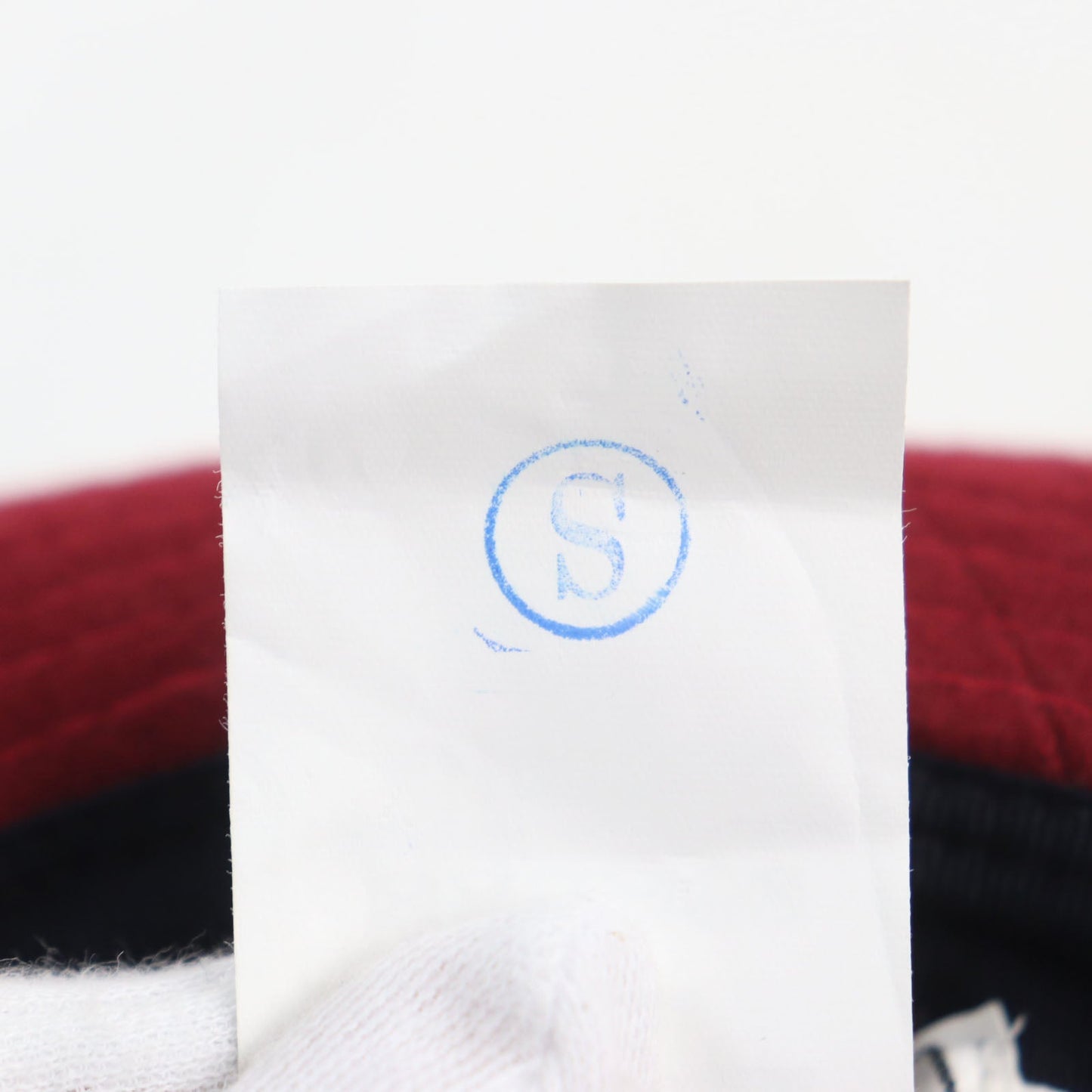 HERMES hat cashmere Bordeaux 57