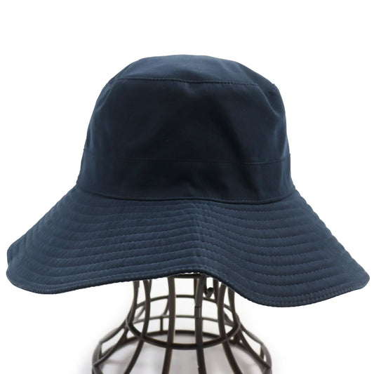 HERMES hat polyester Dark navy 57