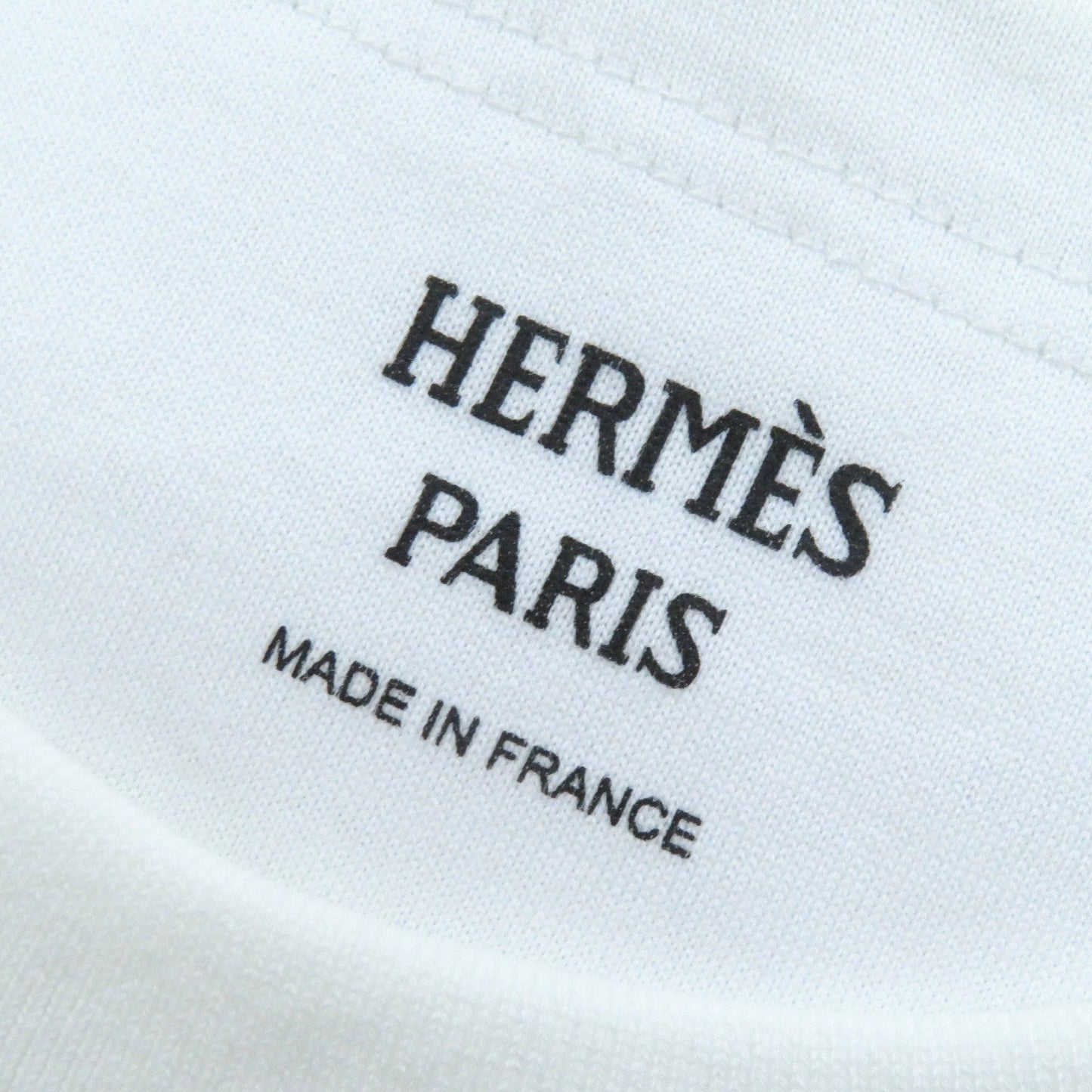 HERMES Short sleeve T-shirt cotton white 38