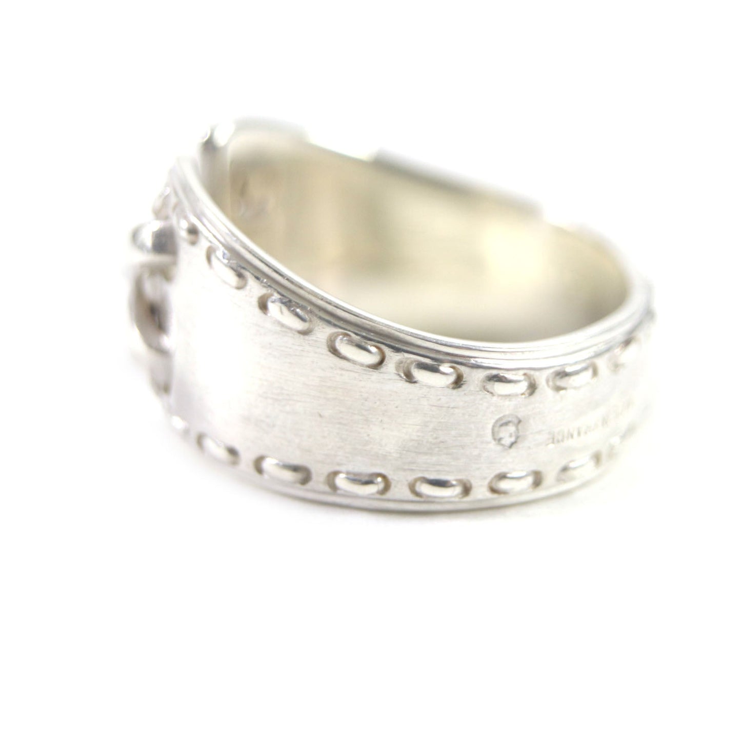 HERMES Ring 51925 SV925 Silver Mexican ring 51