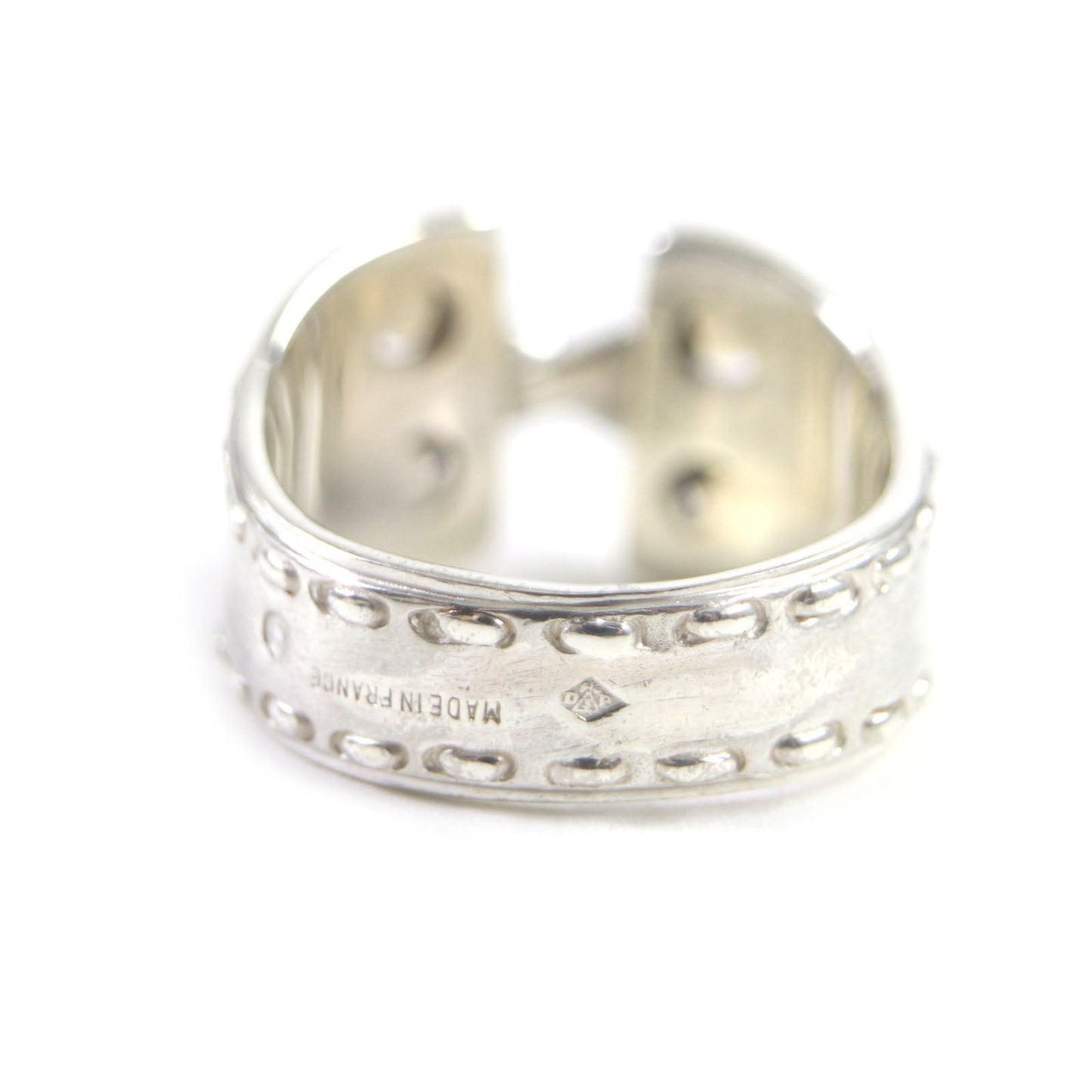 HERMES Ring 51925 SV925 Silver Mexican ring 51