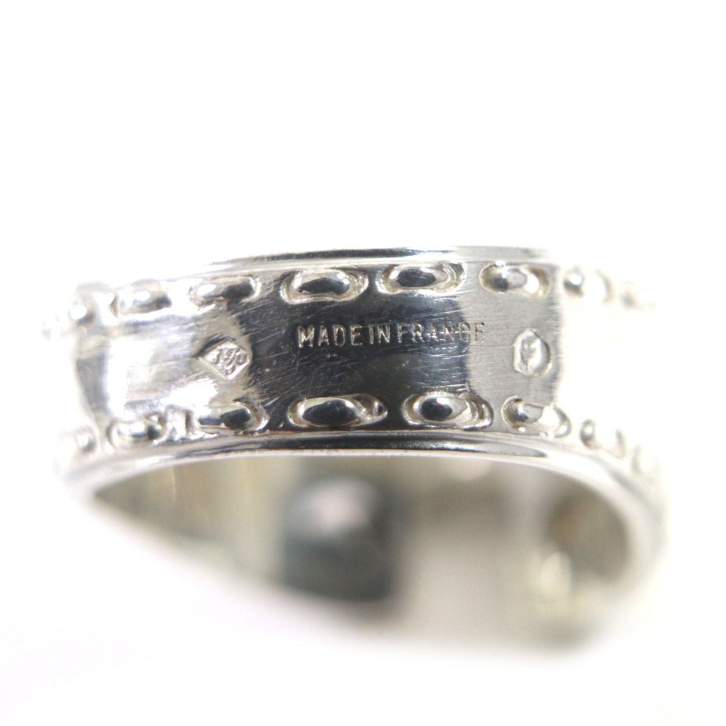 HERMES Ring 51925 SV925 Silver Mexican ring 51