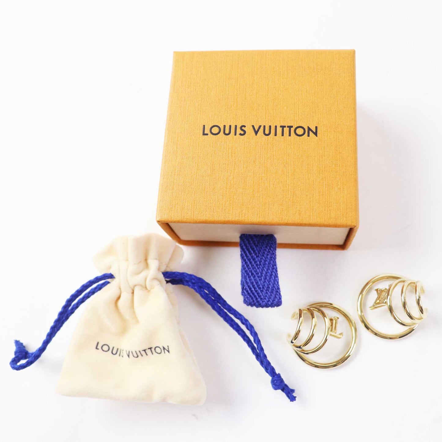 LOUIS VUITTON Earring M00947 Gold Plated gold