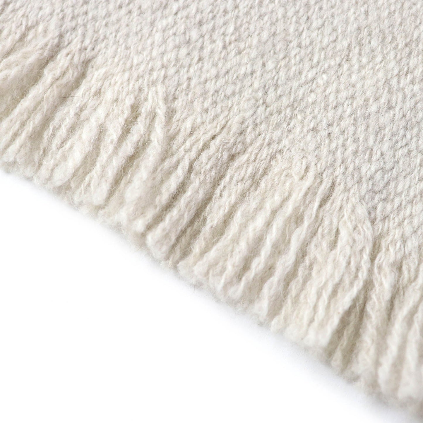 HERMES shawl yak Beige blue