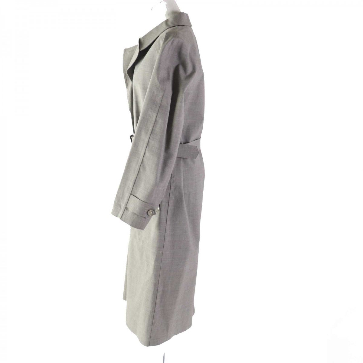 HERMES coat wool gray Margiela period