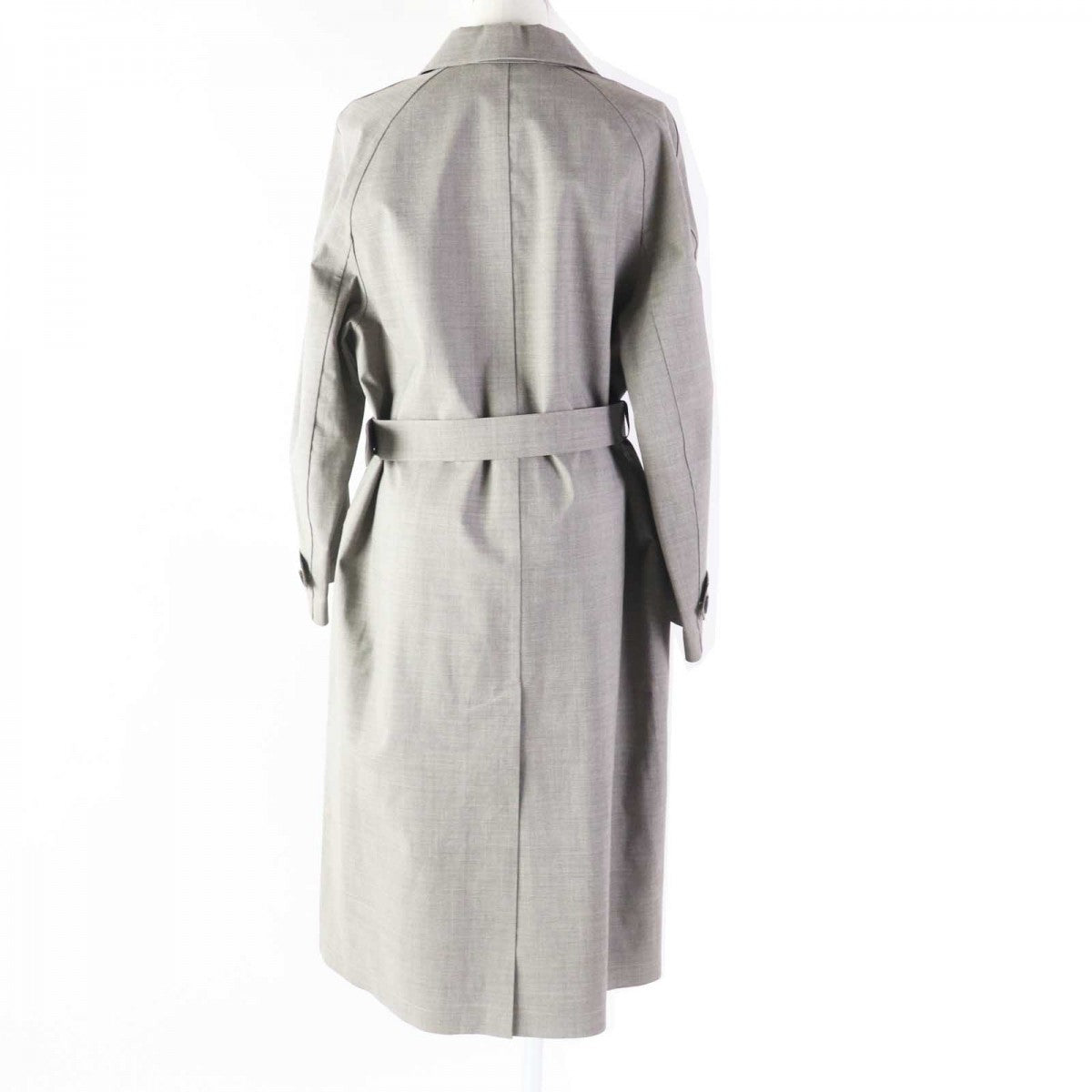HERMES coat wool gray Margiela period