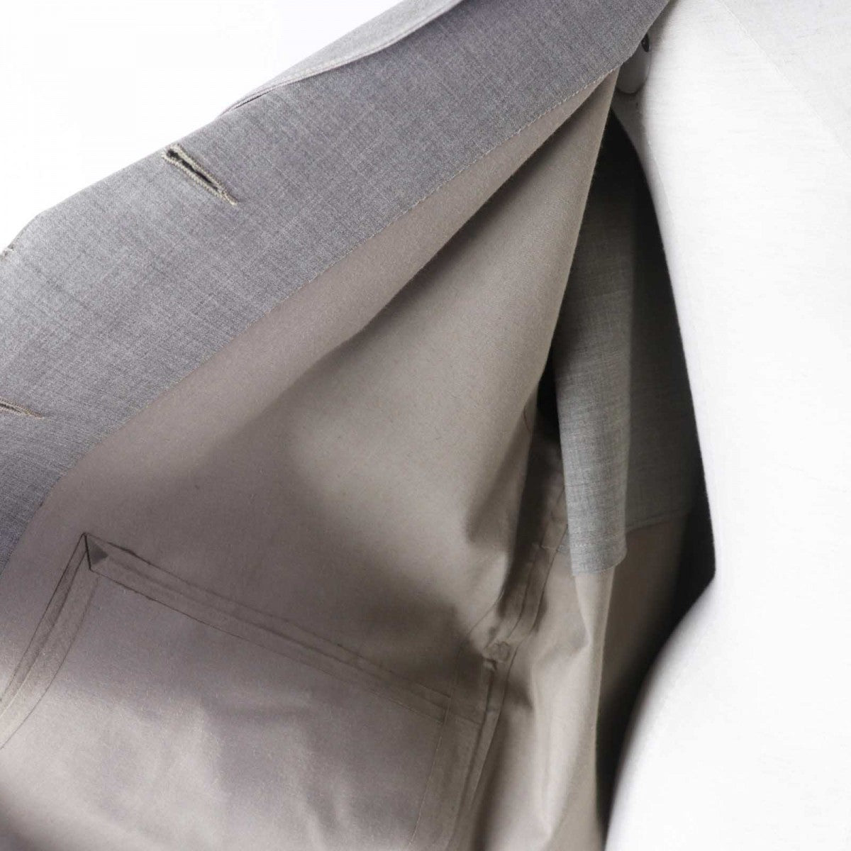 HERMES coat wool gray Margiela period