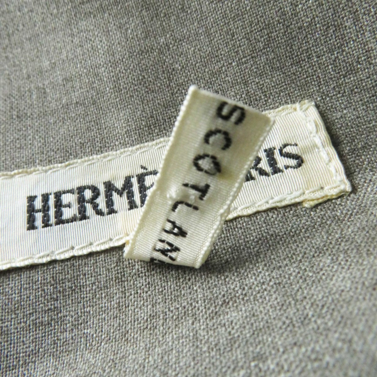 HERMES coat wool gray Margiela period
