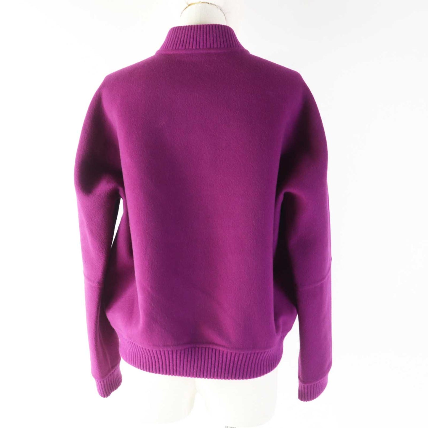 HERMES No color jacket 3E0224DZ cashmere purple 40