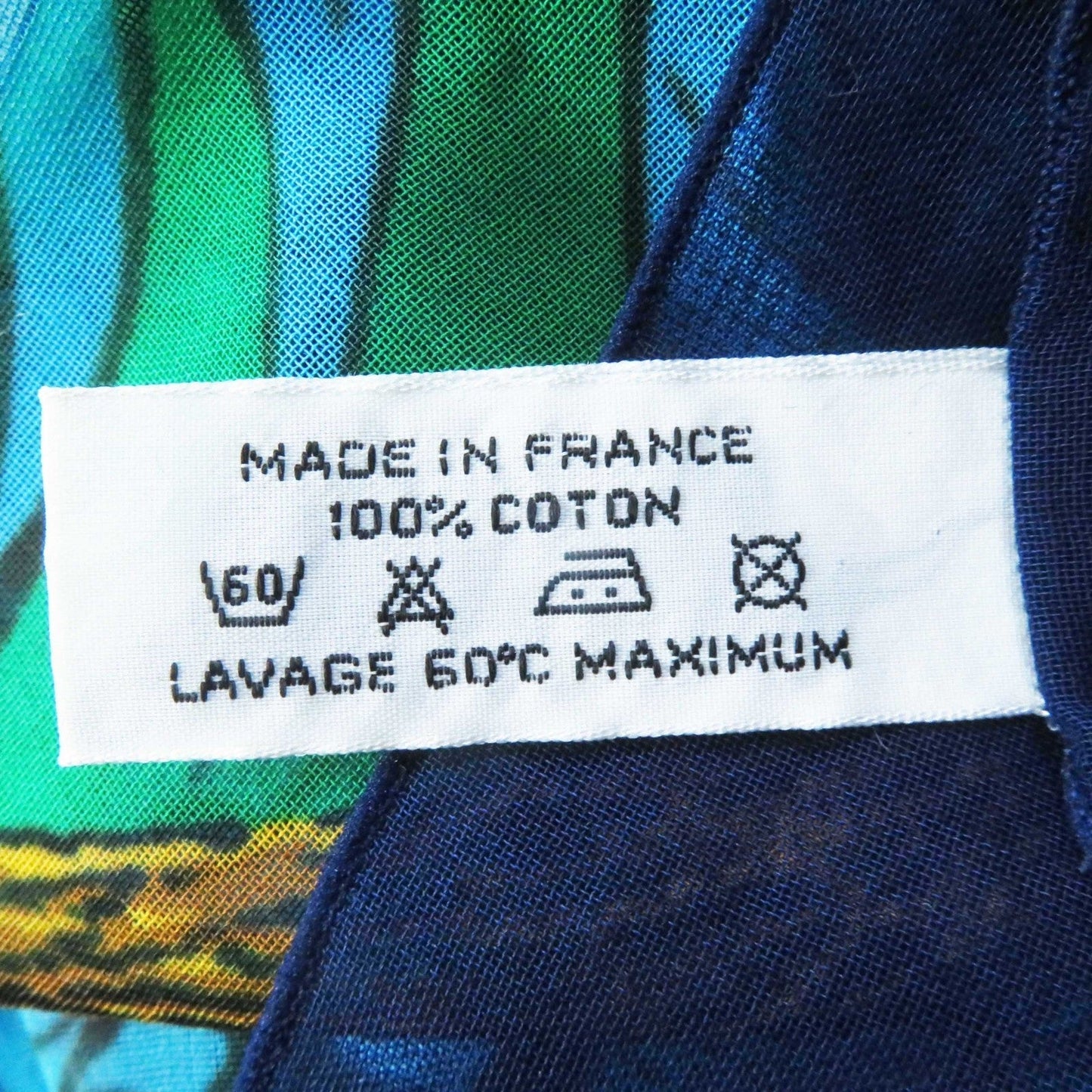 HERMES scarf Main: 100% cotton Multi Jungle Love Women Used