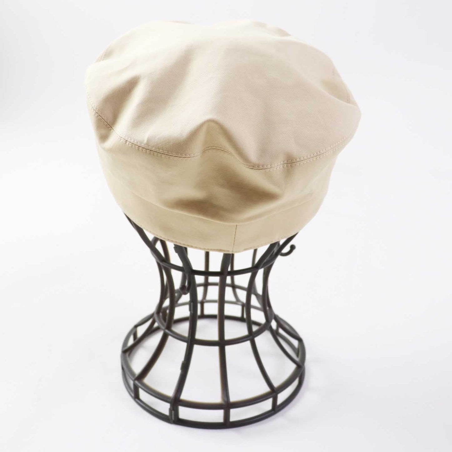 HERMES Casquette cotton Beige camel Kapoor Cricketis 57