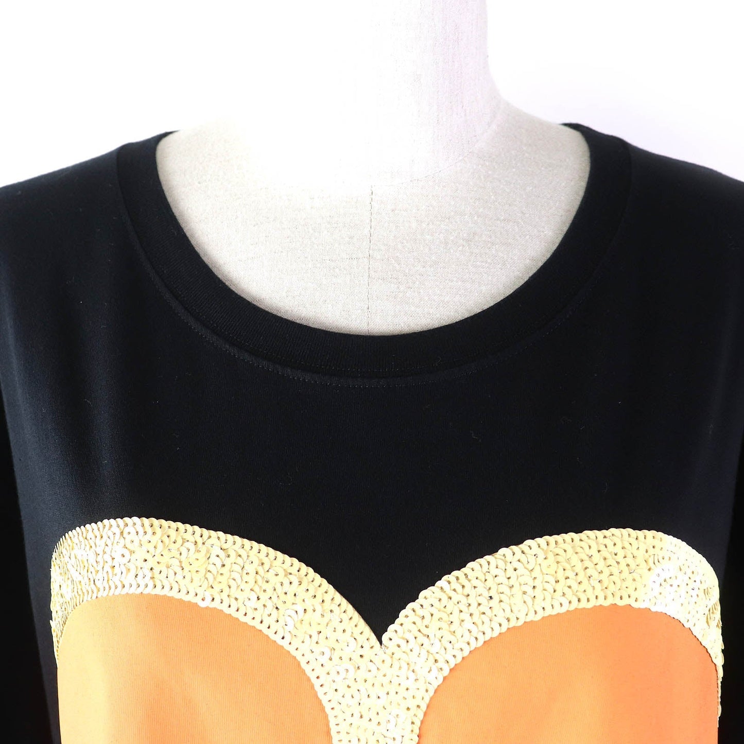 GUCCI Short sleeve T-shirt 492347 cotton Black Yellow Orange type L