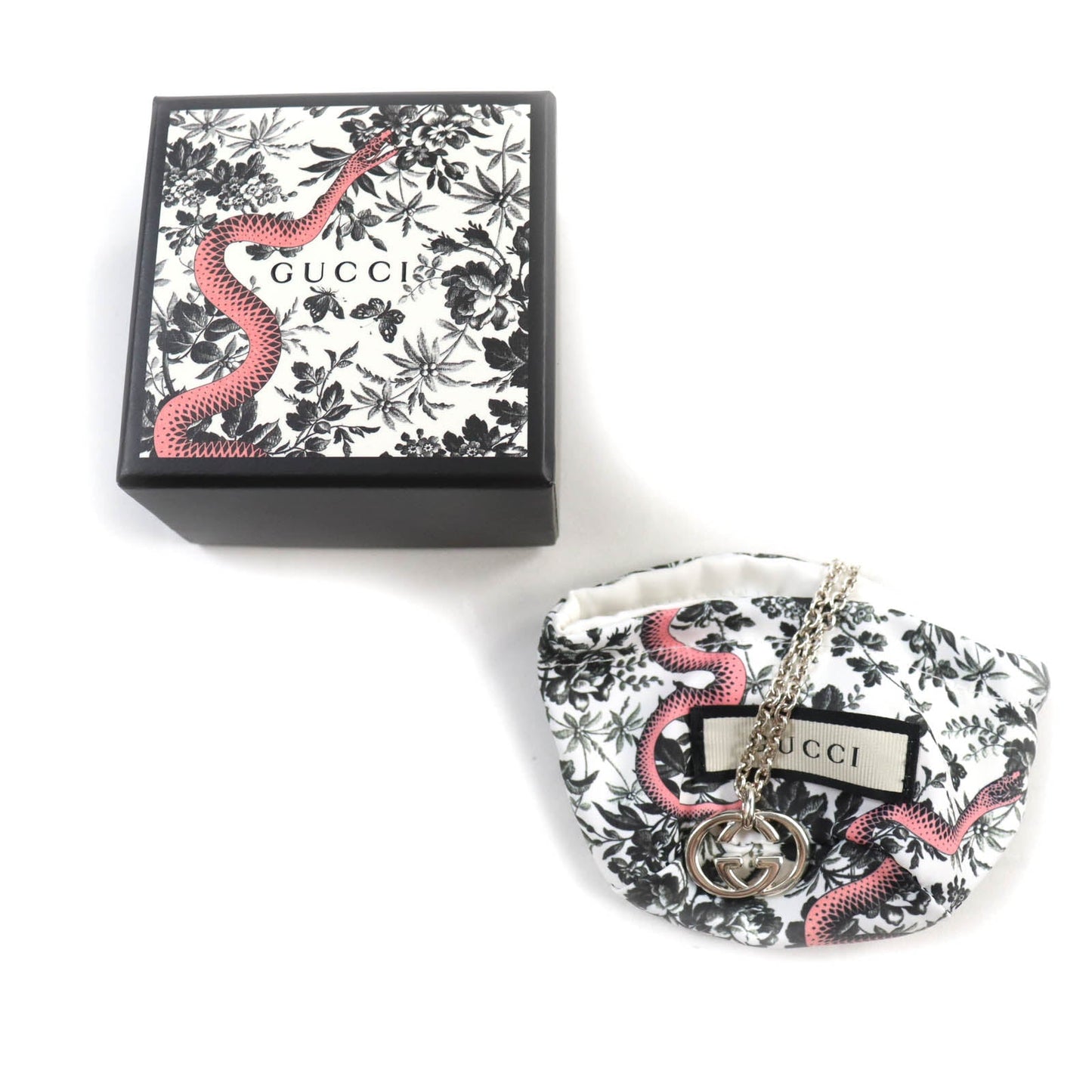 GUCCI Necklace AG925 Silver