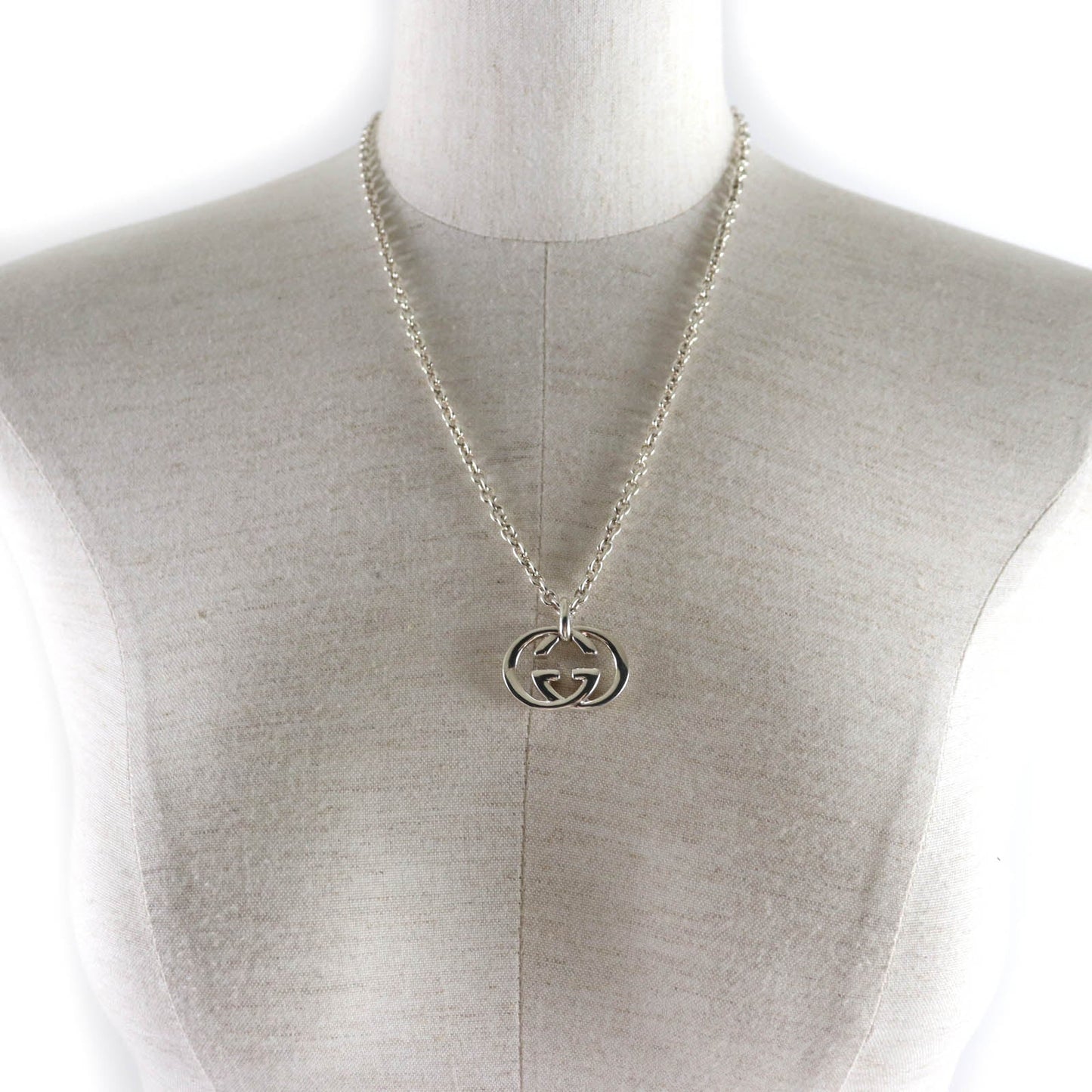 GUCCI Necklace AG925 Silver