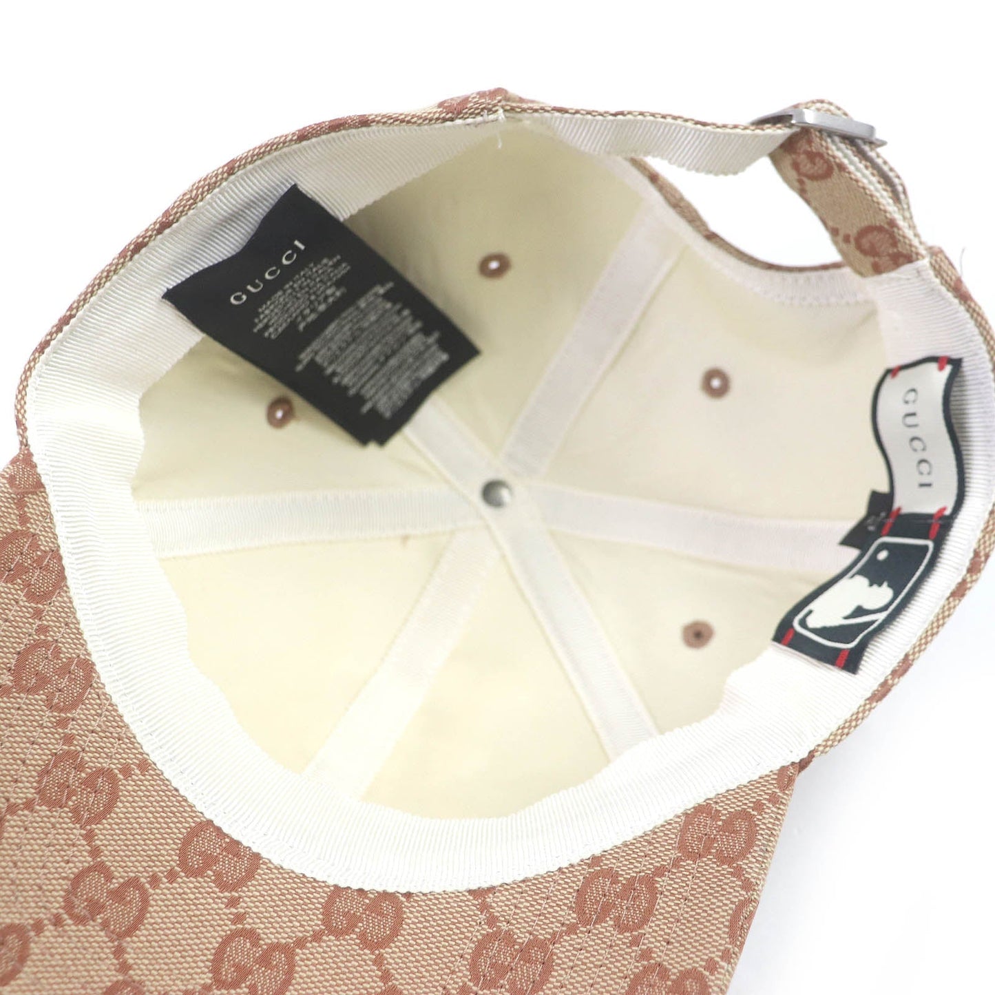 GUCCI cap polyester Beige type