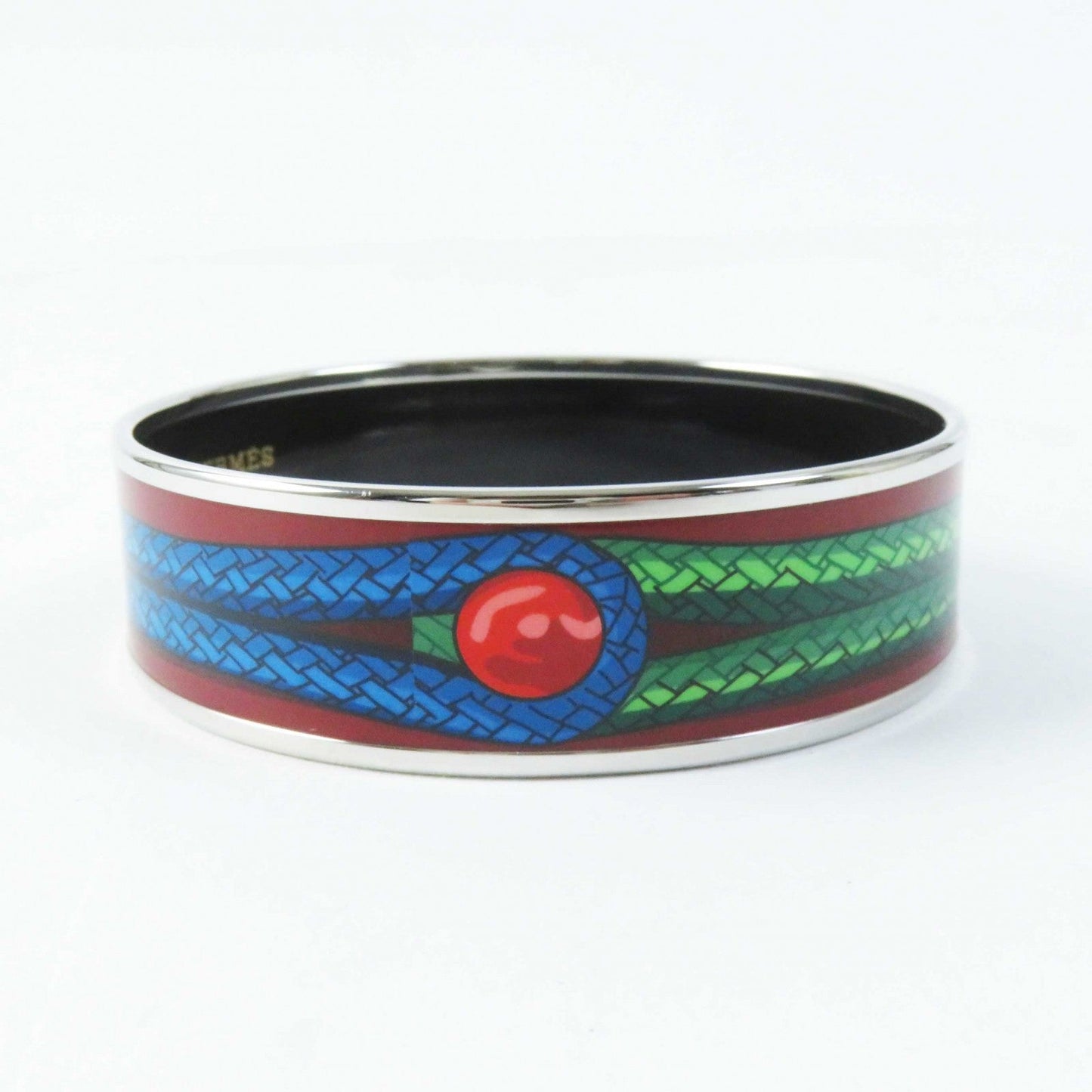 HERMES Bangle enamel metal Multi Emaille GM