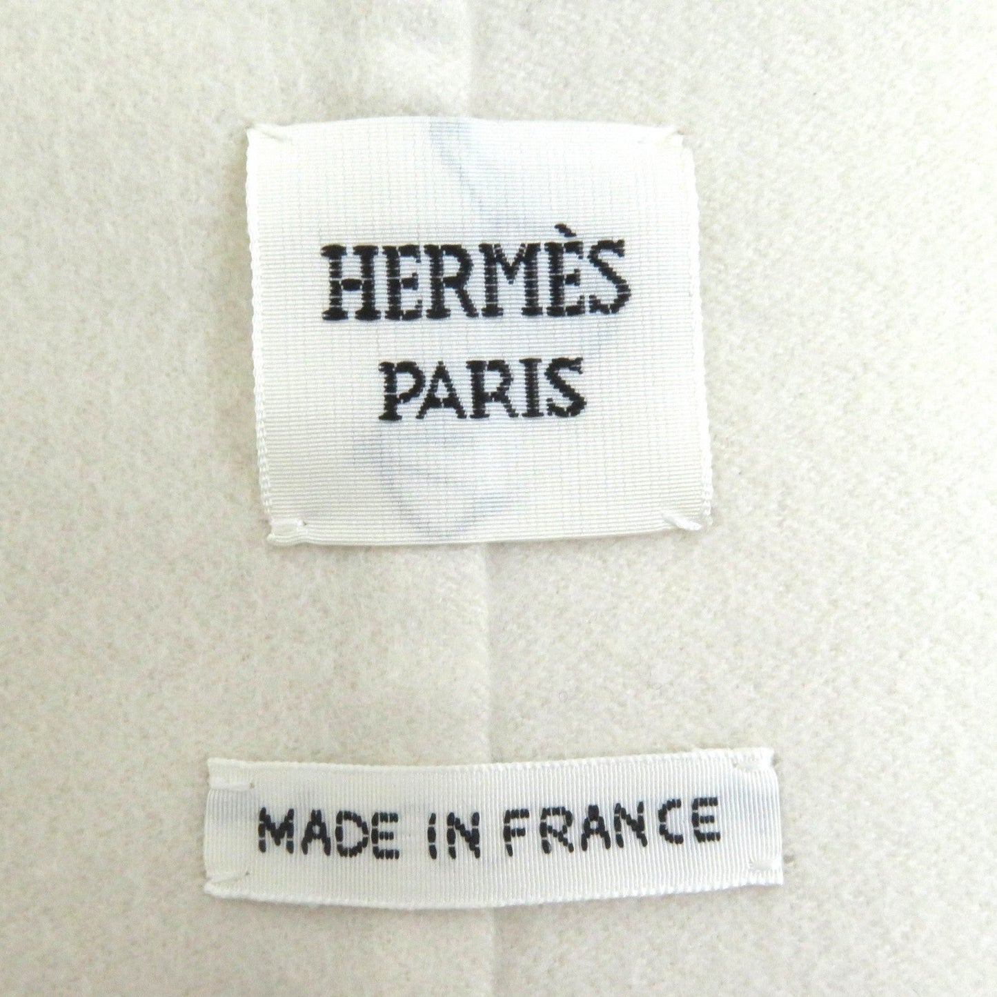 HERMES coat 3E0221DA cashmere white 38