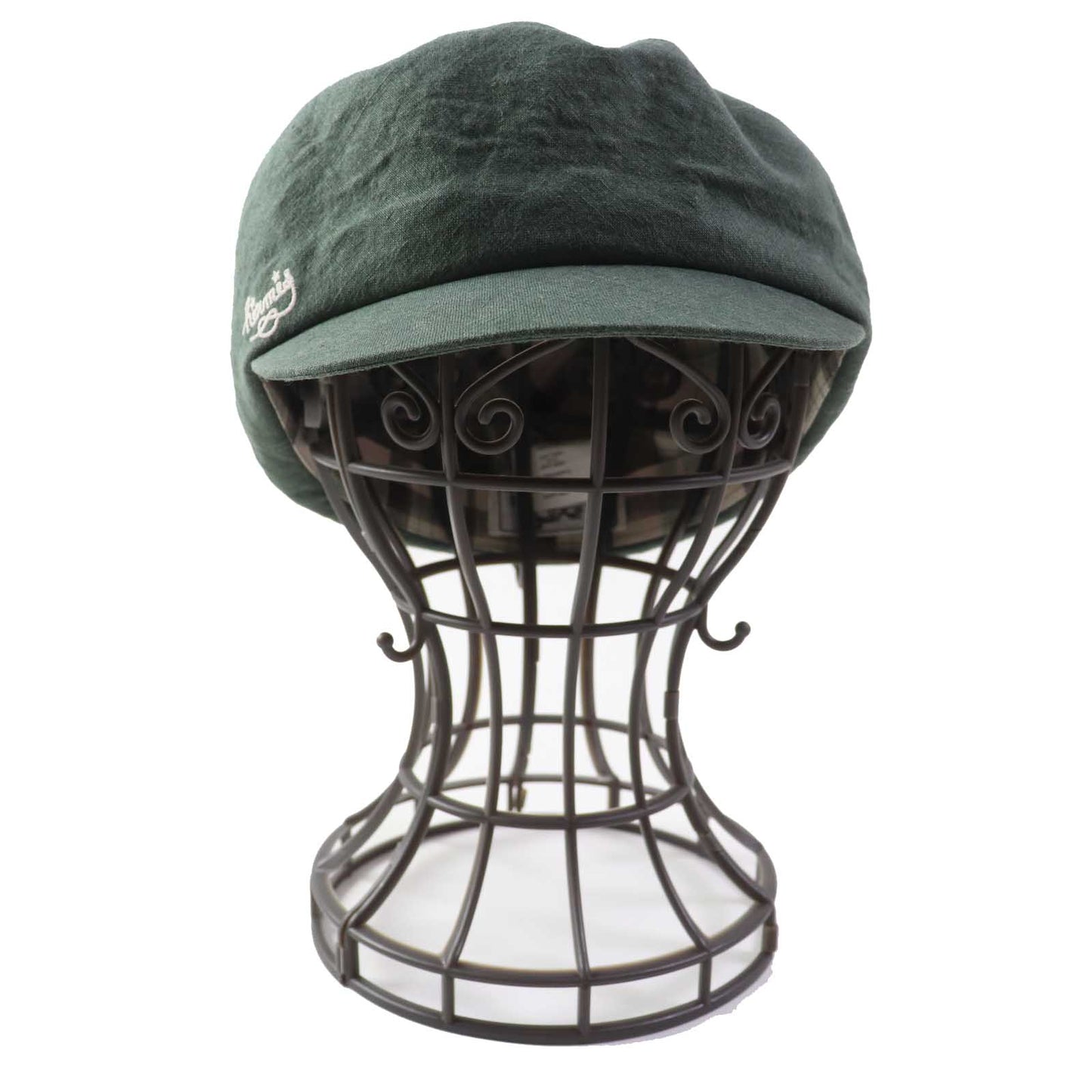 HERMES Casquette linen khaki Paola 57