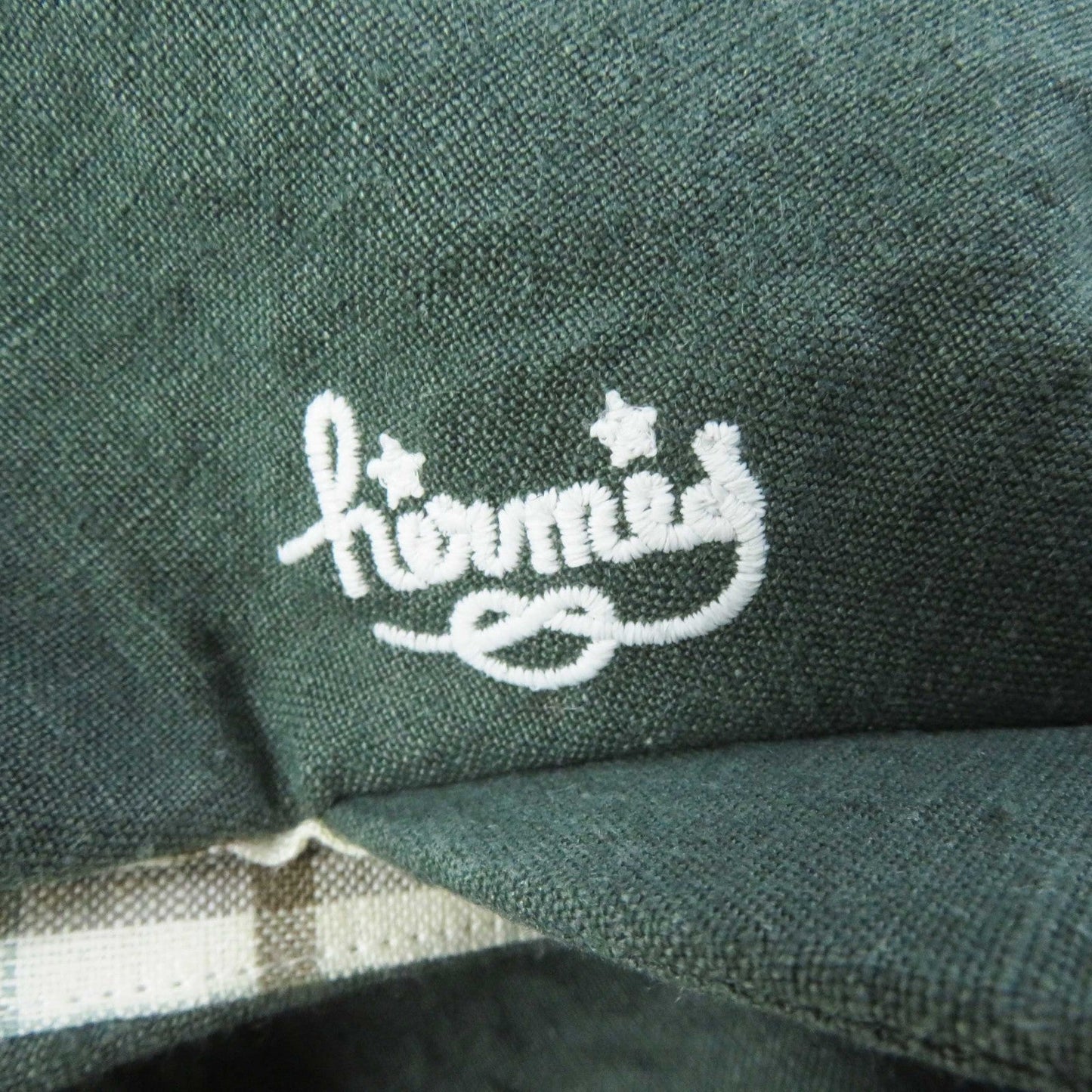 HERMES Casquette linen khaki Paola 57