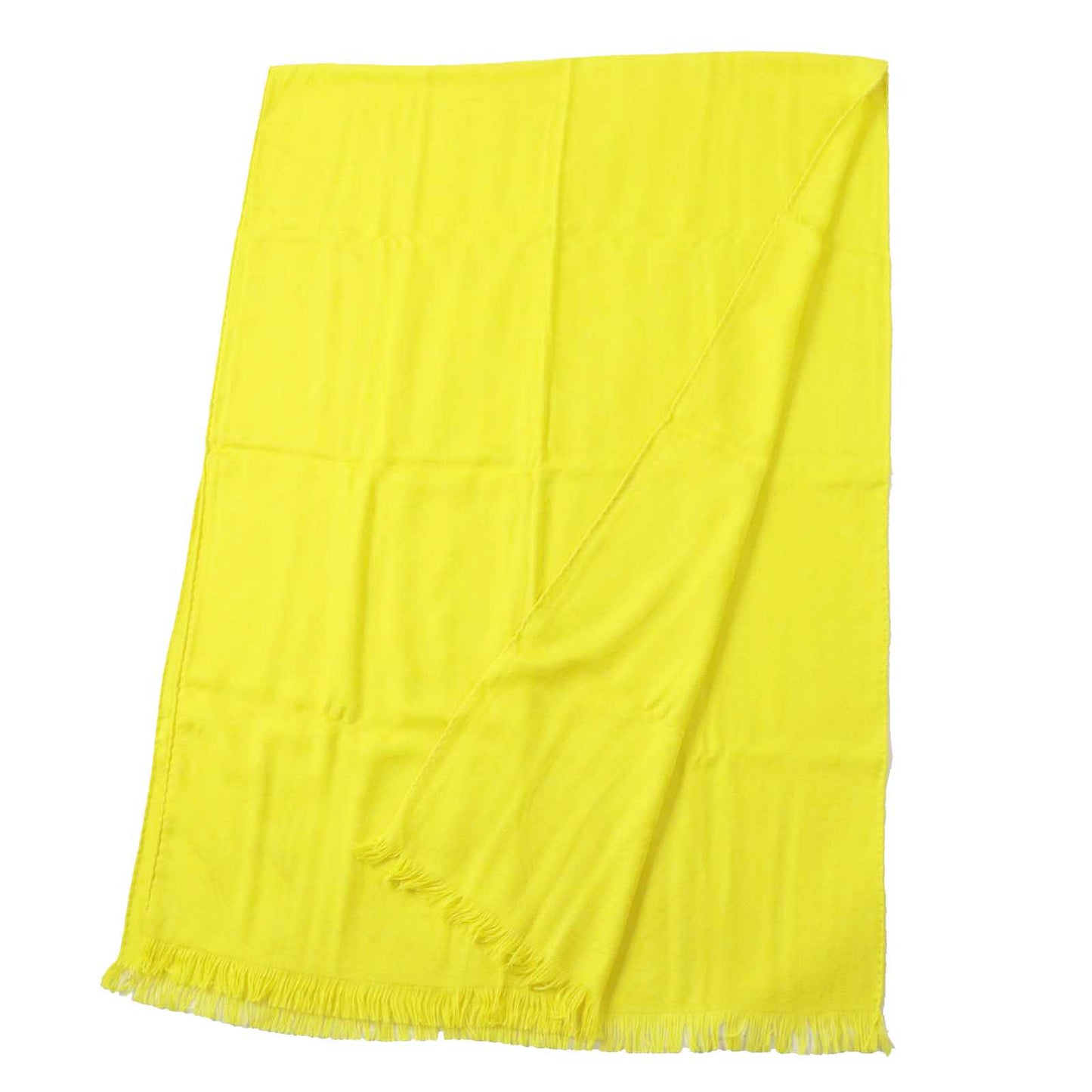 HERMES Stall cashmere yellow New Libris