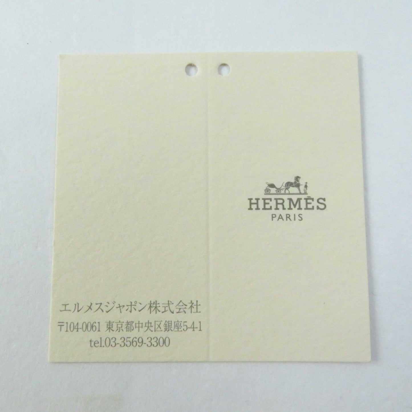 HERMES Card Case Shave Jones Bourjon Bearn Mini