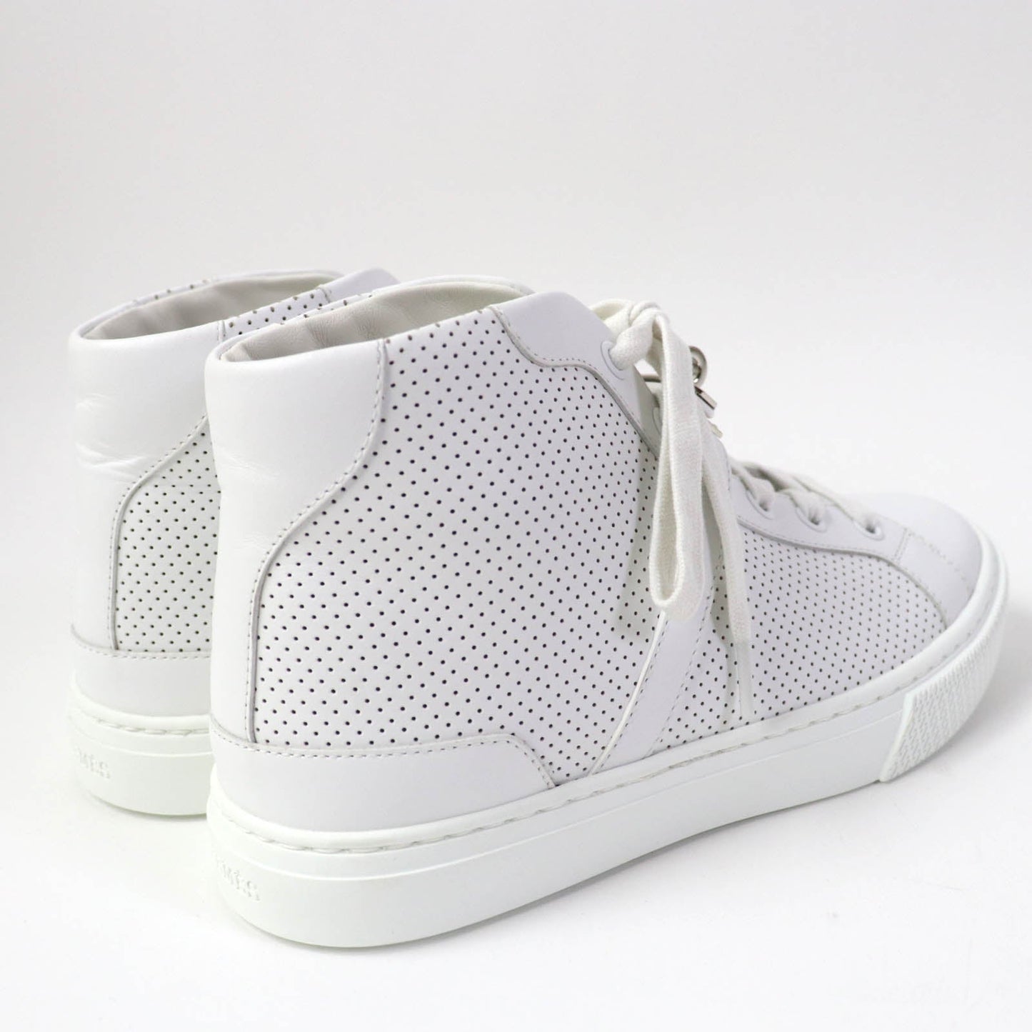 HERMES High cut sneakers Main: Leather white Daydream Women 35 Used