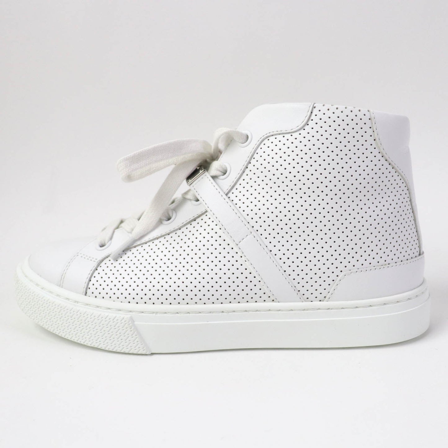 HERMES High cut sneakers Main: Leather white Daydream Women 35 Used