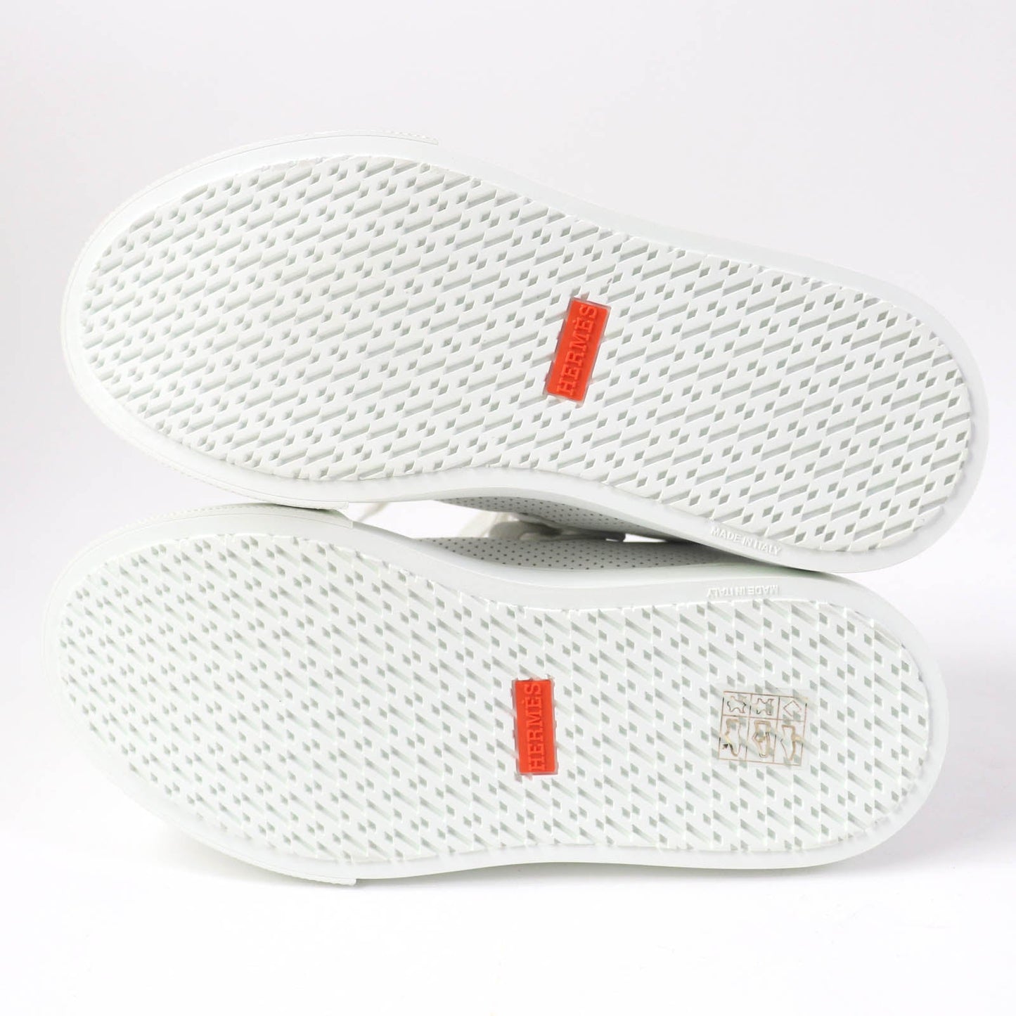 HERMES High cut sneakers Main: Leather white Daydream Women 35 Used