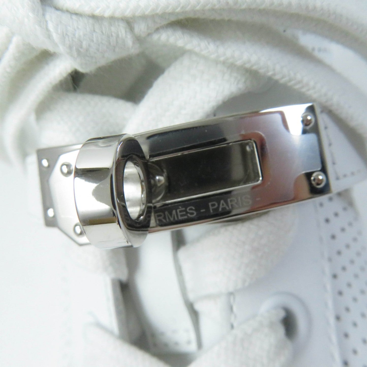 HERMES High cut sneakers Main: Leather white Daydream Women 35 Used