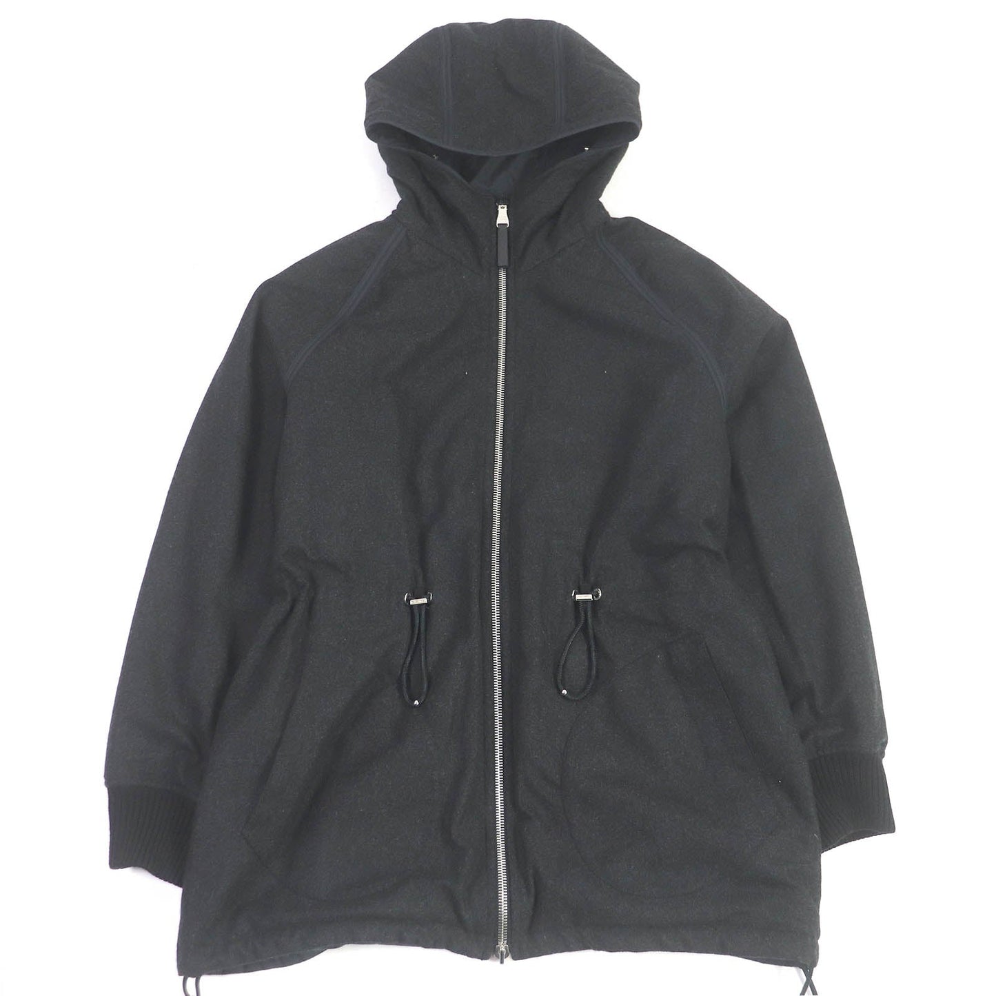 LOUIS VUITTON Blouson Outer: 100% polyester, Lining: 85% cashmere, Lining: 15% cotton, Filling: 100% polyester Dark navy black mens 48 Used