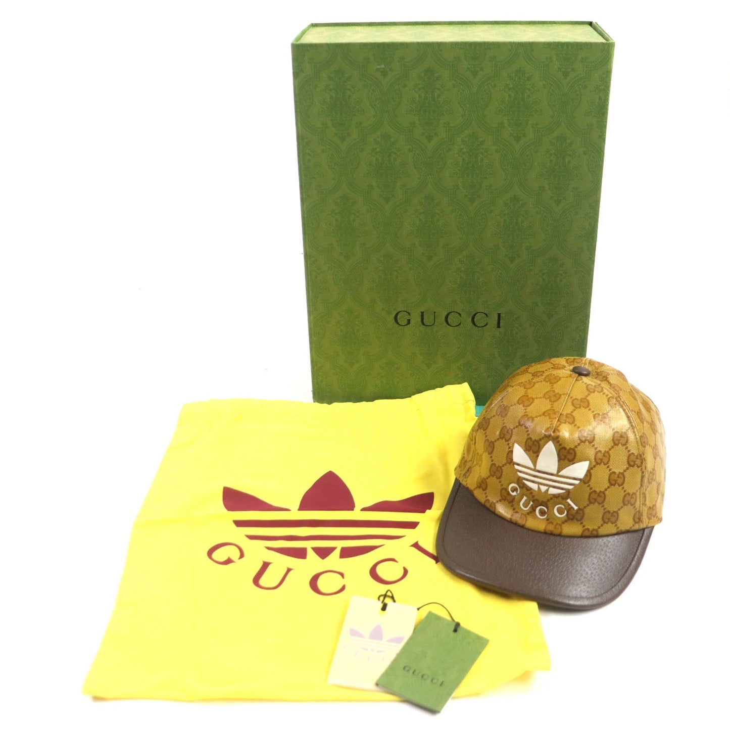 GUCCI cap 696475 Nylon Brown type