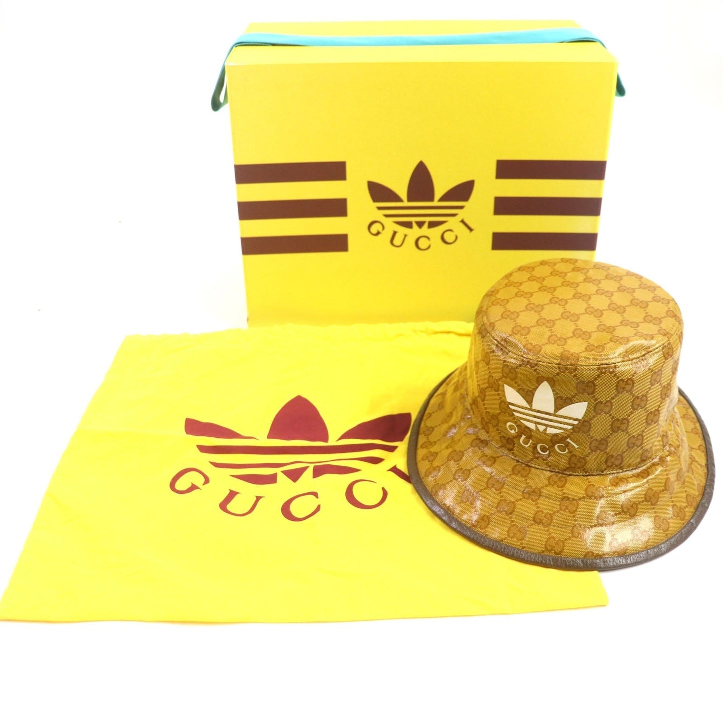 GUCCI hat 696484 Nylon Brown type