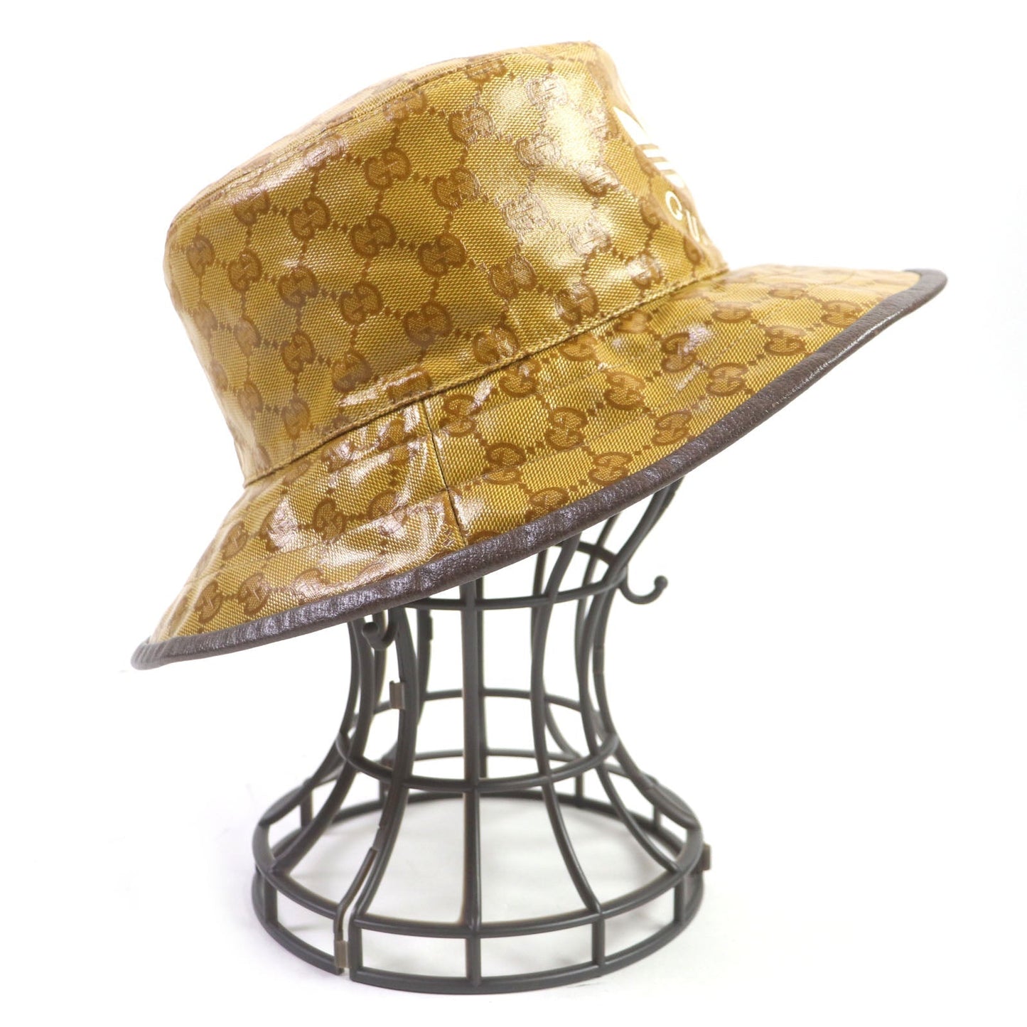GUCCI hat 696484 Nylon Brown type
