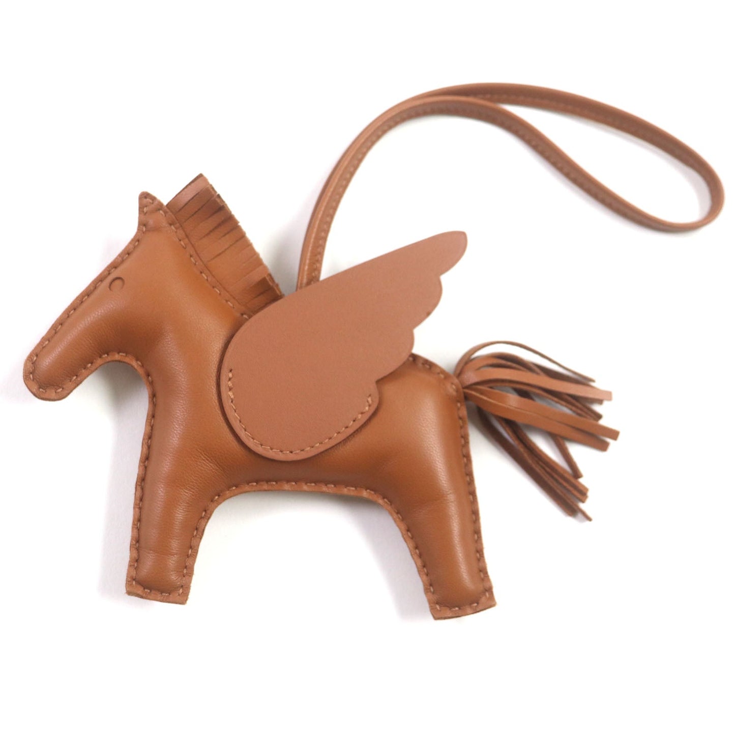 HERMES Bag charm Anyo Miro so gold Rodeo Pegasus MM