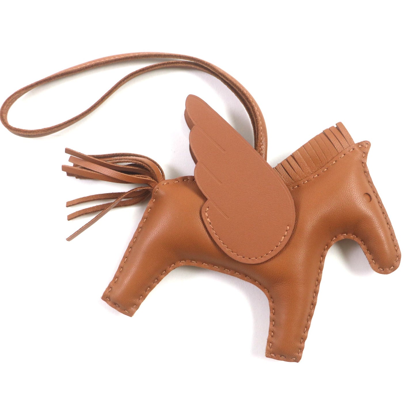 HERMES Bag charm Anyo Miro so gold Rodeo Pegasus MM