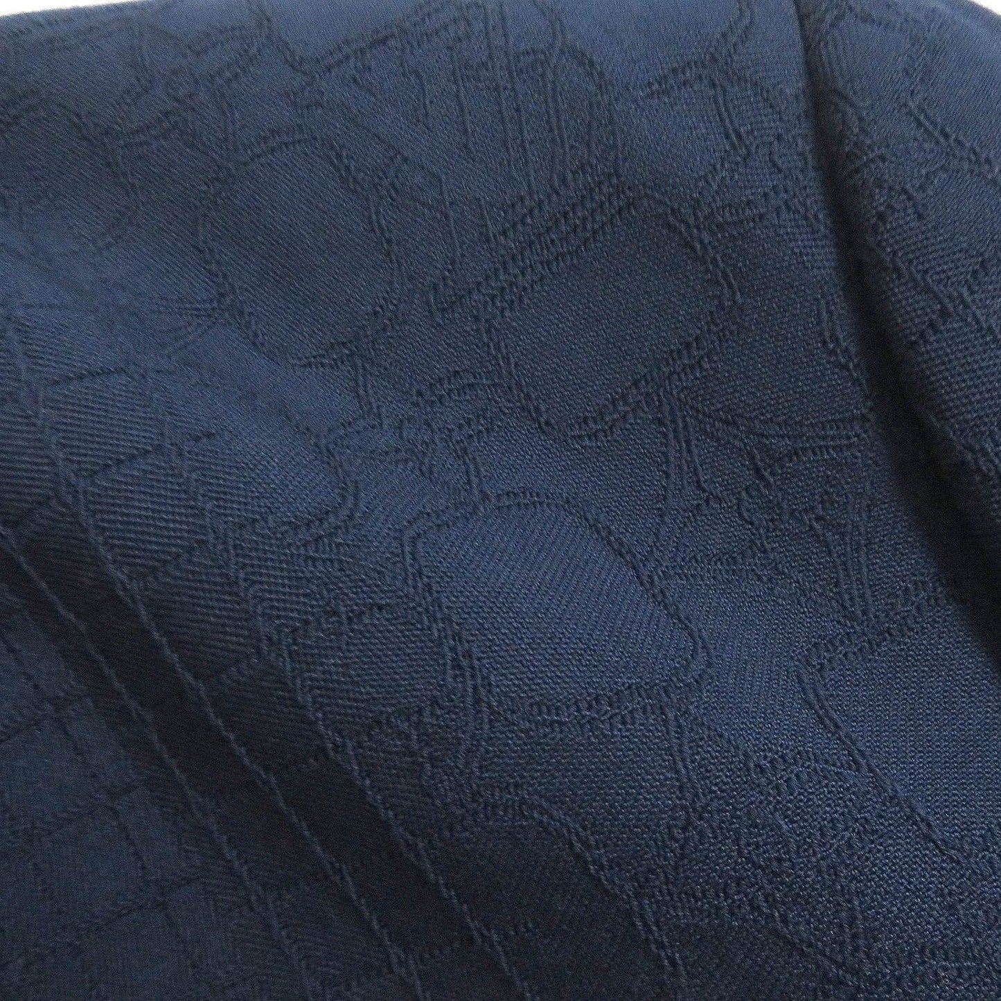 LOUIS VUITTON Blouson Outer: 100% wool, Lining: 35% acetate, Lining: 31% rayon, Lining: 24% cupra, Lining: 10% cotton Navy mens 50 Used