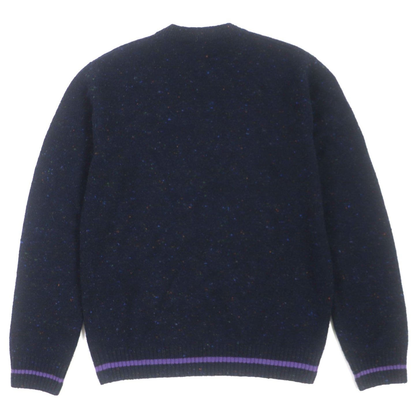 HERMES sweater wool Navy M