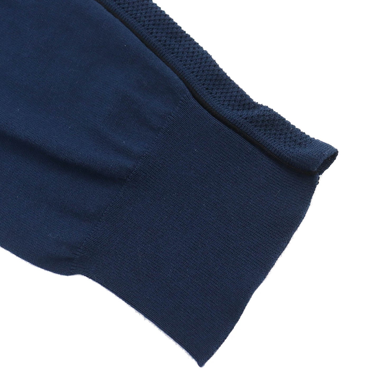 HERMES knit cotton Navy XL