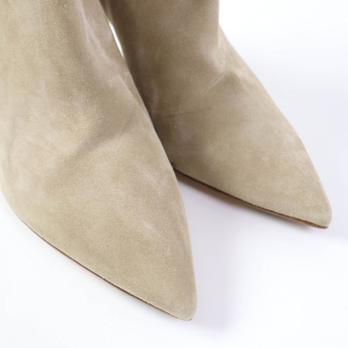 LOUIS VUITTON Ankle boots Main: Suede beige Ultimate Line Women 36 Used