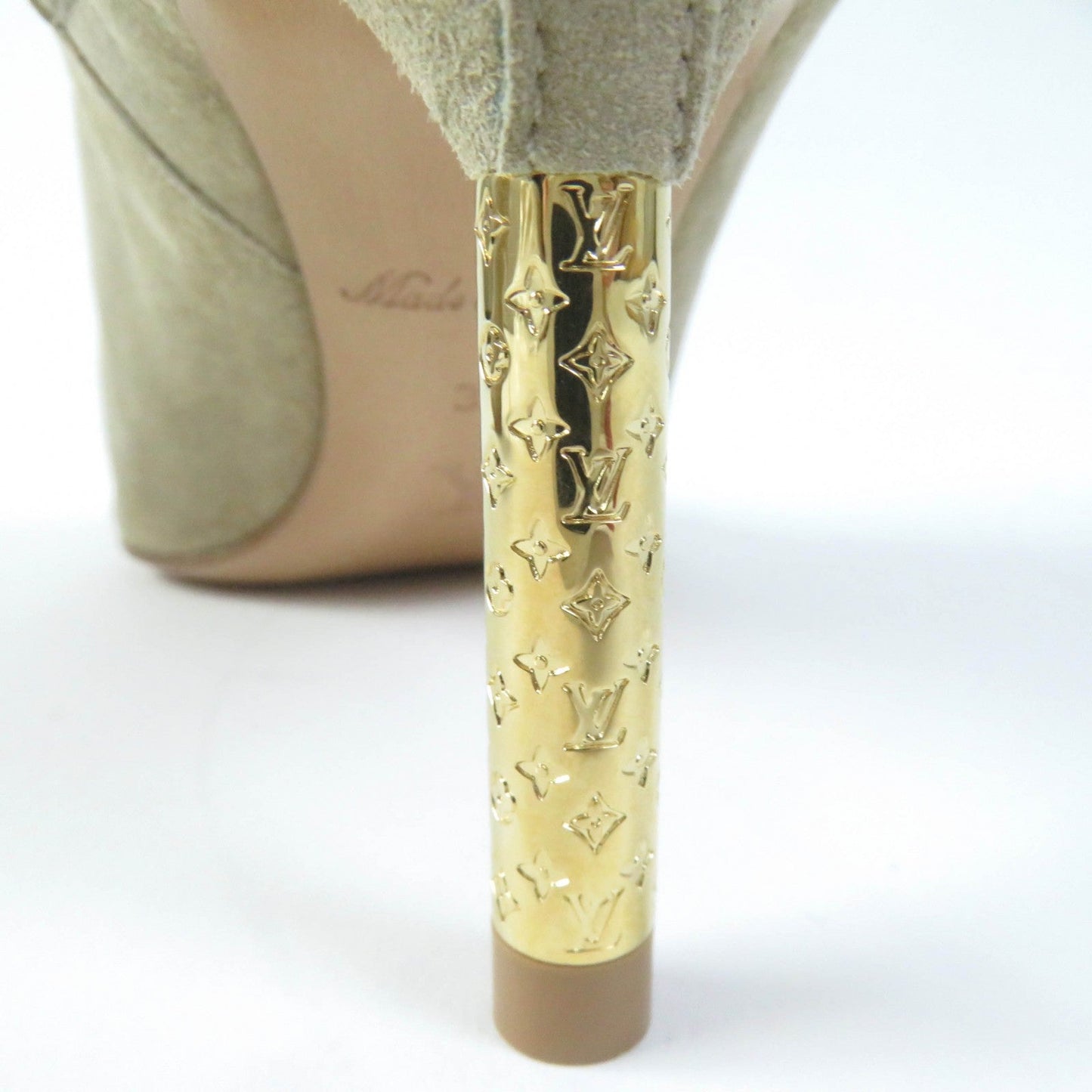 LOUIS VUITTON Ankle boots Main: Suede beige Ultimate Line Women 36 Used