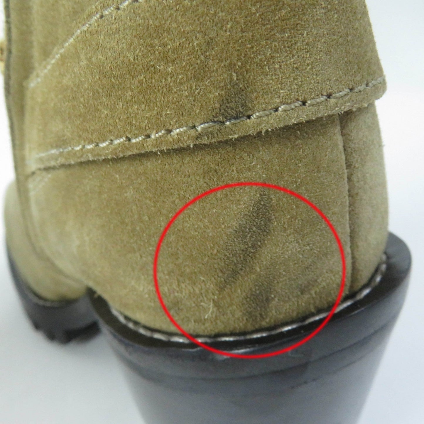 LOUIS VUITTON Ankle boots Main: Suede beige Limitless Line Women 36 Used