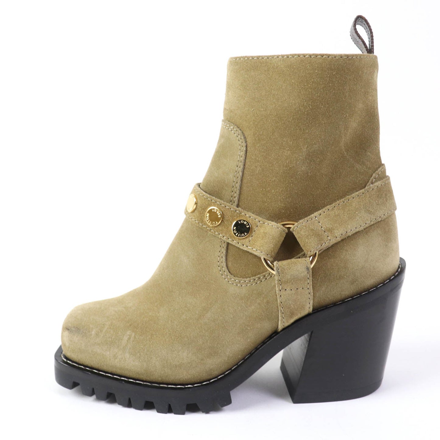 LOUIS VUITTON Ankle boots Main: Suede beige Limitless Line Women 36 Used