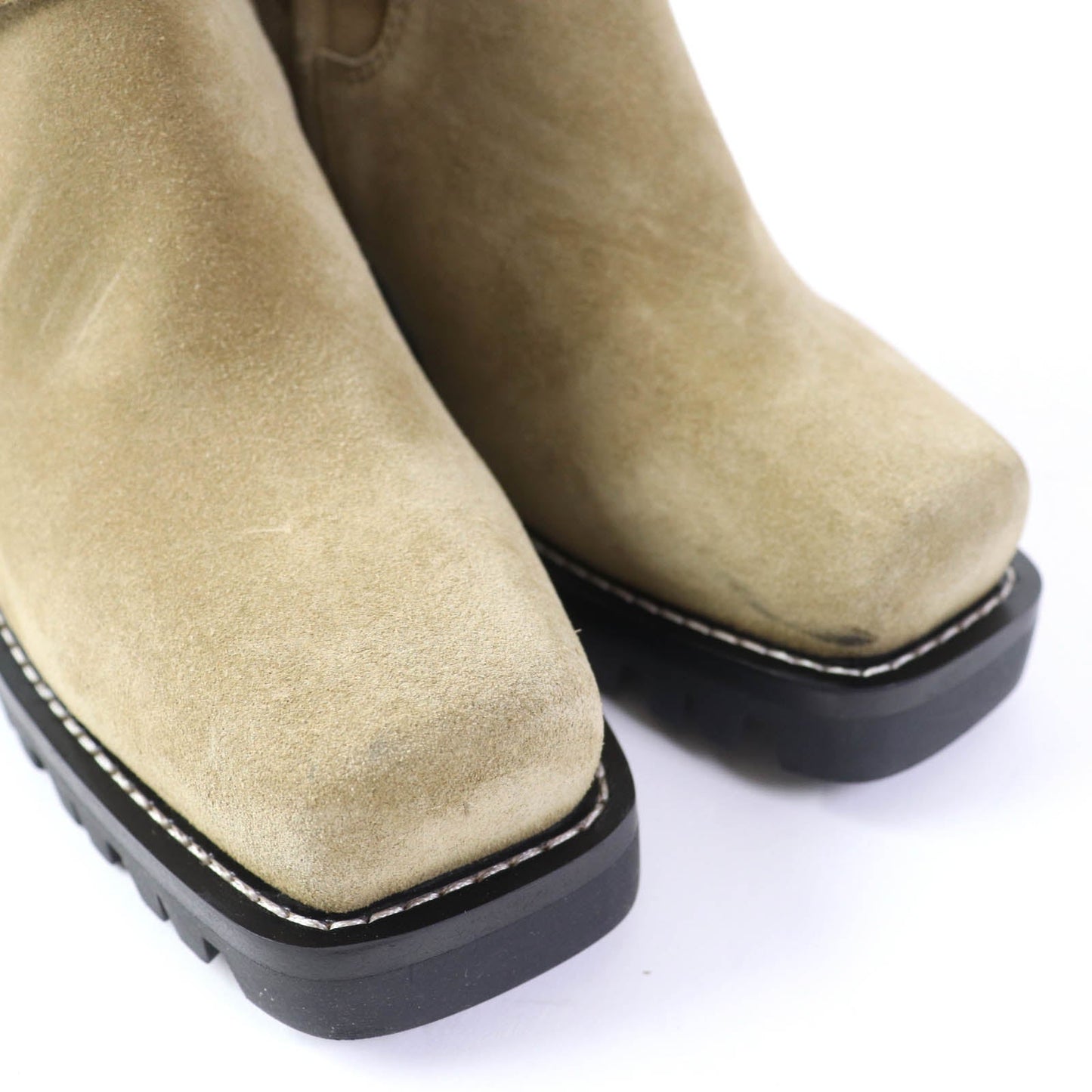 LOUIS VUITTON Ankle boots Main: Suede beige Limitless Line Women 36 Used