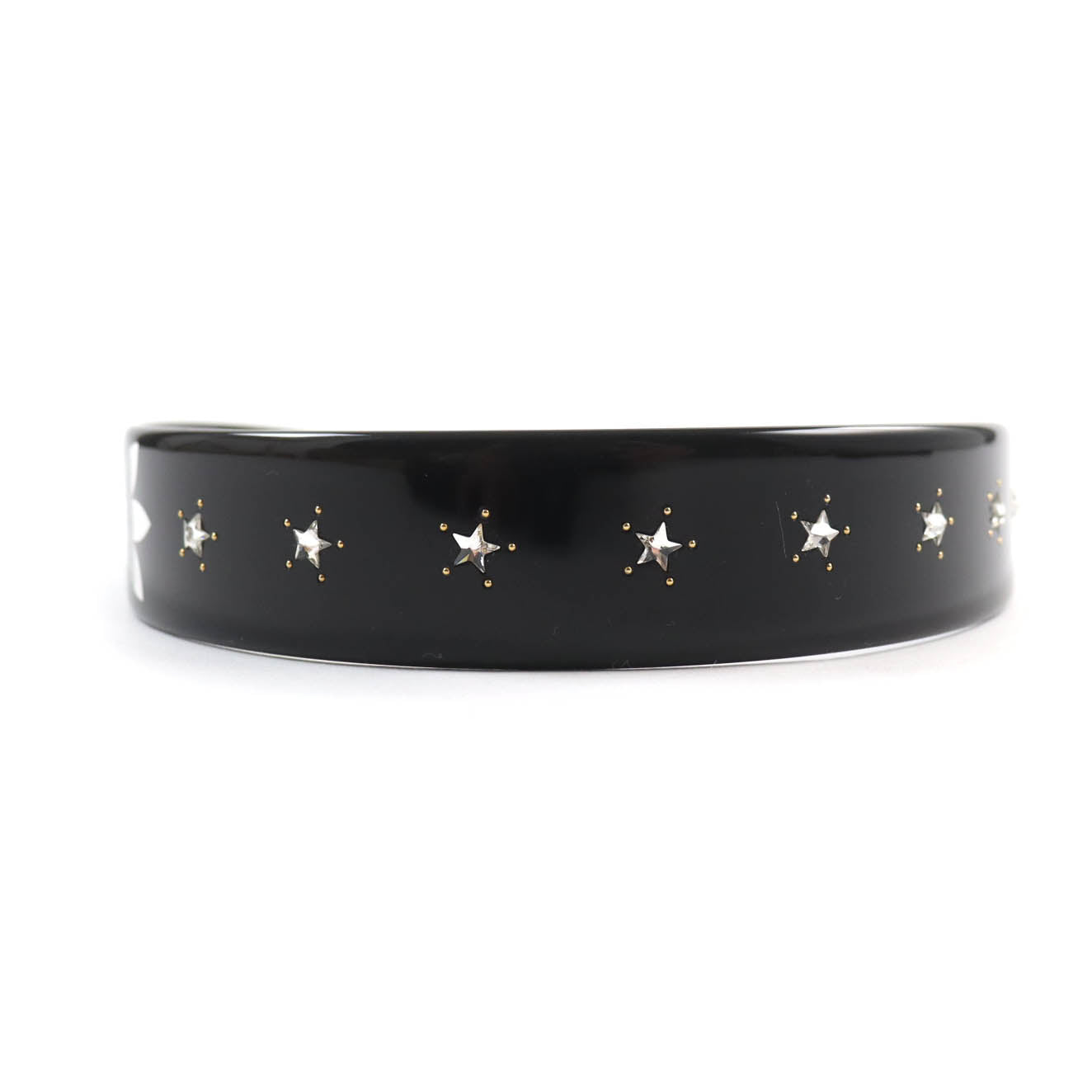 GUCCI hair accessory 702950 Resin black adidas collaboration Katyusha