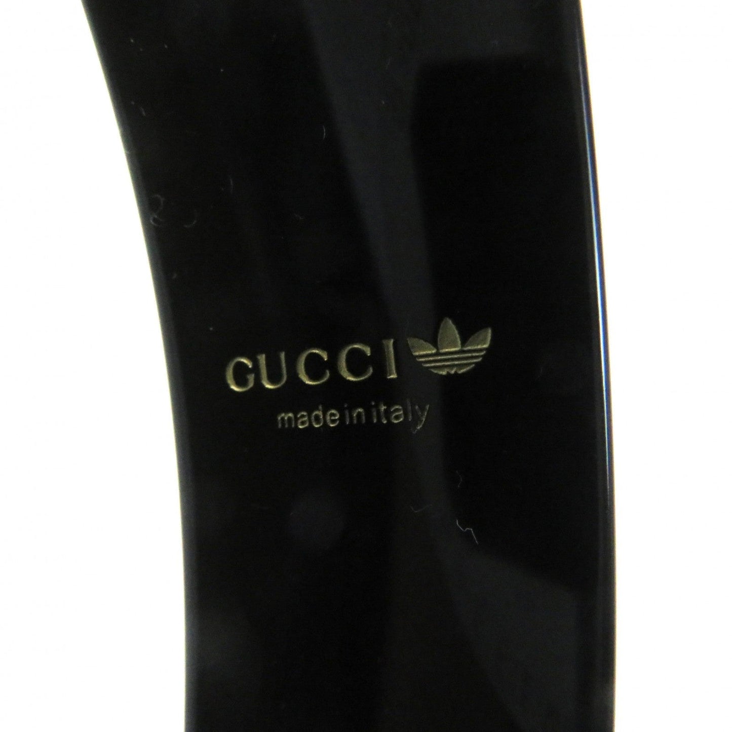GUCCI hair accessory 702950 Resin black adidas collaboration Katyusha