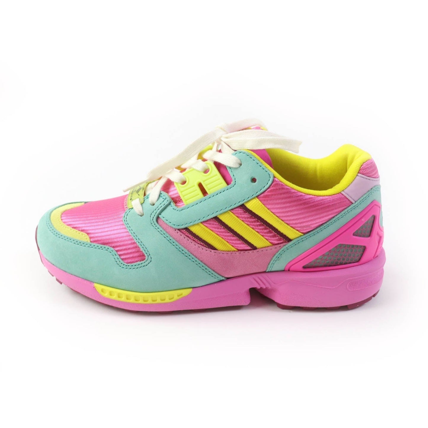 GUCCI sneakers 722212 Suede, Mesh multicolor Adidas collaboration TORSION ZX 8000 Women 23 Secondhand