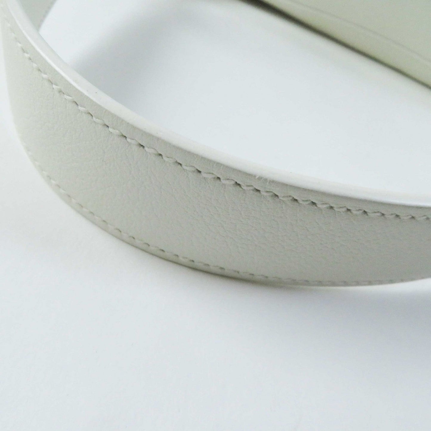 HERMES Shoulder Bag Evercolor white Lindy 26
