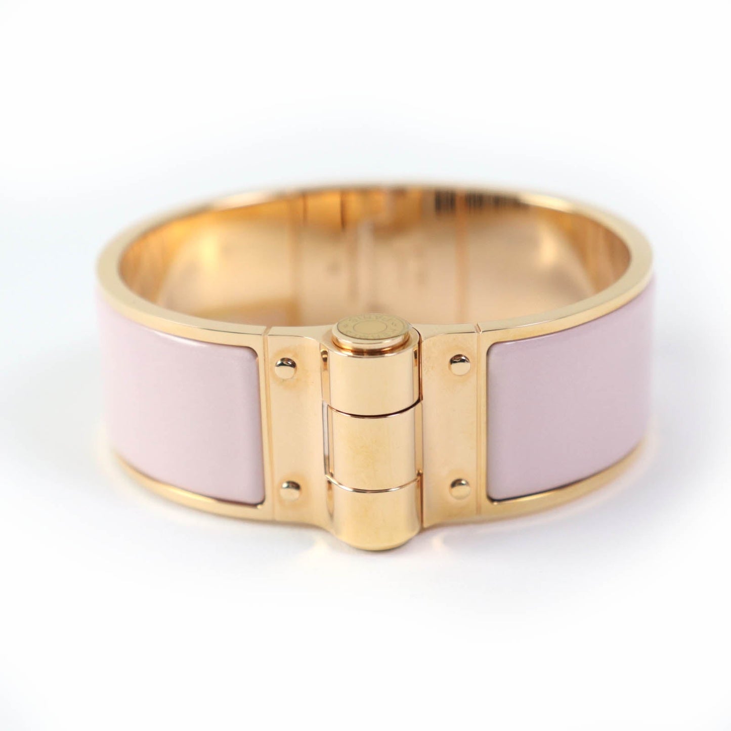 HERMES Bangle ー Pink gold Charniere GM