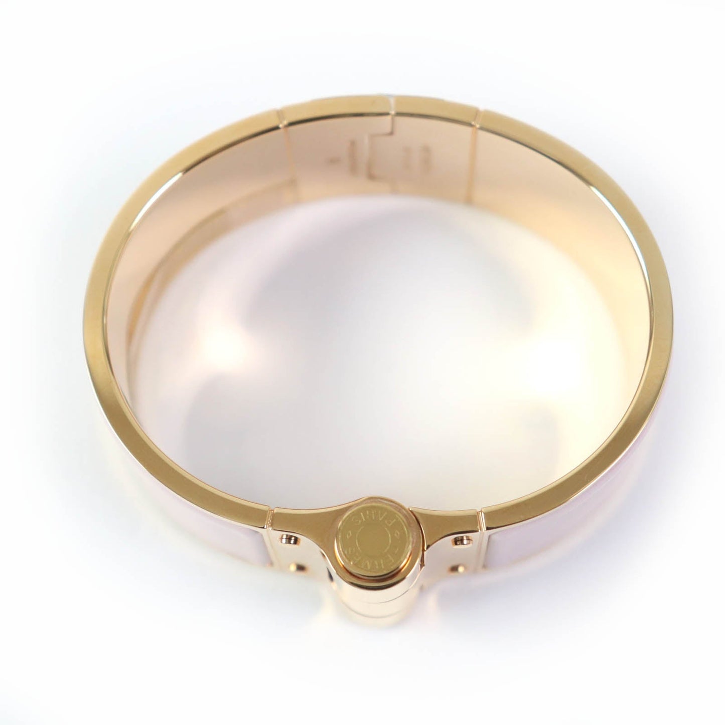 HERMES Bangle ー Pink gold Charniere GM